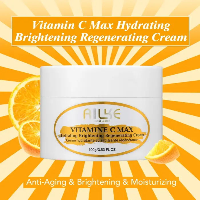 AILKE – Lotion éclaircissante pour le corps à la vitamine C, crème pour le corps, Anti-rides, raffer