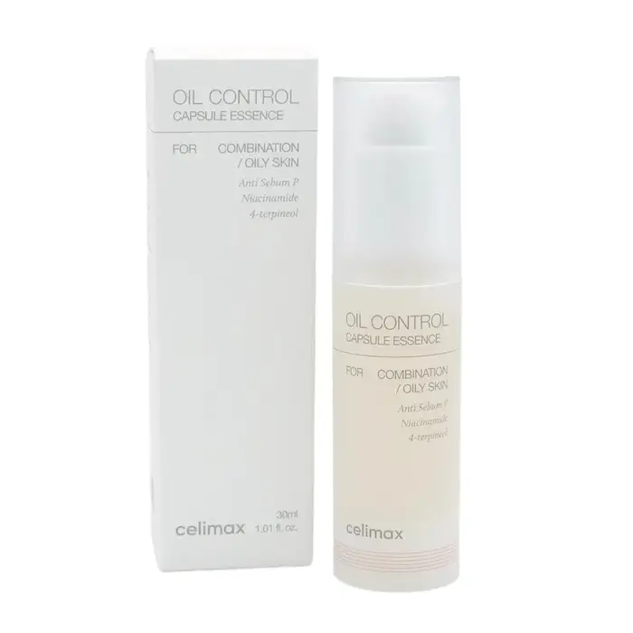 Sérum Visage Anti-Sébum Celimax 30ml à la Niacinamide et au 4-terpineol pour Peaux Mixtes à Grasses – Essence Capsule Contrôle du Sébum et Éclaircissante
