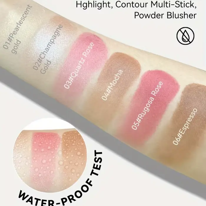 Bâtons de contour crème