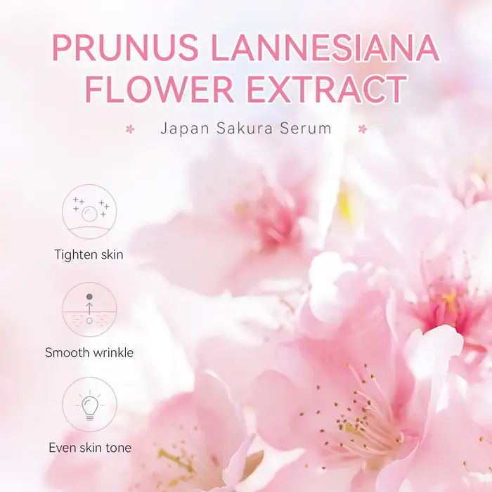 Sakura – sérum blanchissant pour le visage