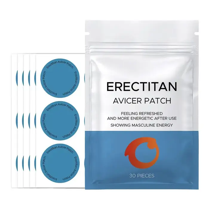 Patchs de Soin Quotidien pour Hommes, 30 Patchs Topiques Doux à Usage Externe pour le Soutien de la 
