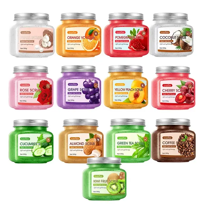 Gommage corporel 350g, nettoie le corps
