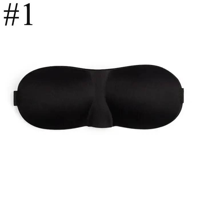Masque pour les yeux pour dormir, tasse profilée 3D, bandeau Concave moulé, masques faciaux de nuit,