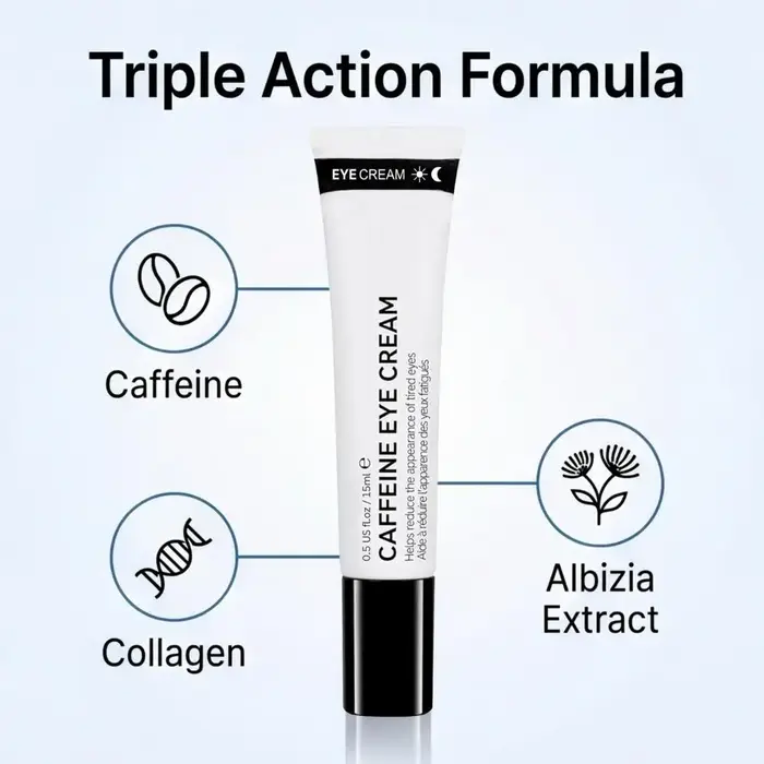 Crème pour les yeux à effet liftant instantané