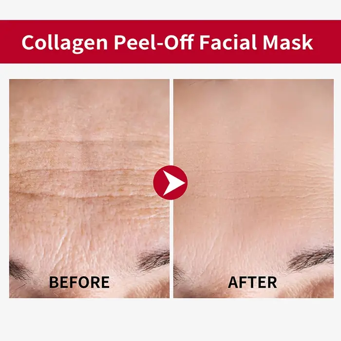 Masque peel-off au collagène pour le visage