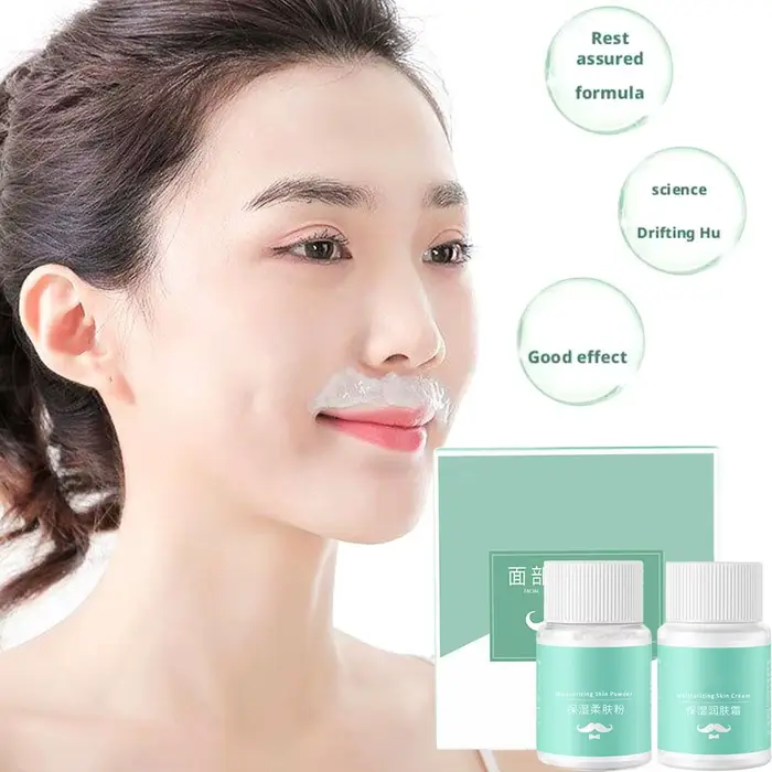 Crème éclaircissante et hydratante pour le visage et les sourcils féminins