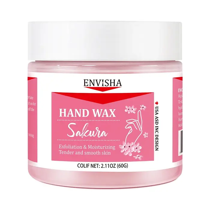 ENVISHA-Masque pour les mains au miel de Sakura, beauté du corps, soins de la peau, hydratation en p