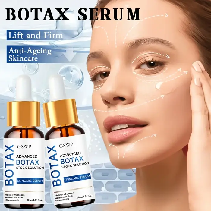 Sérum hydratant pour le visage GSWP Botax, contient de l'acide hyaluronique pour hydrater en profond
