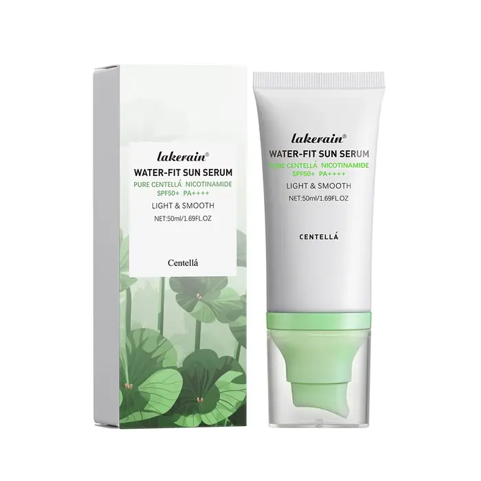 Crème Solaire éventuelles F 50 Centella Asiatica, ReLabels Non Collants, Essence de Crème Solaire po