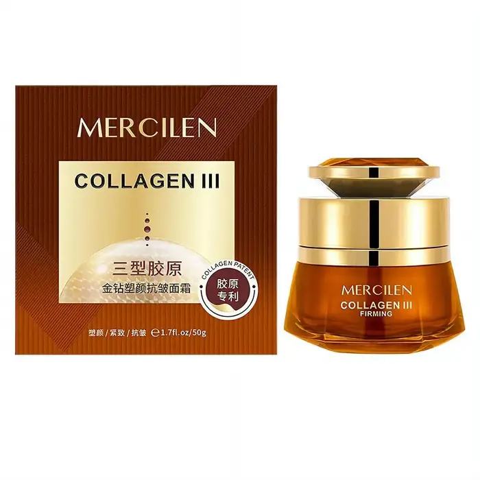 Crème raffermissante pour le visage au collagène