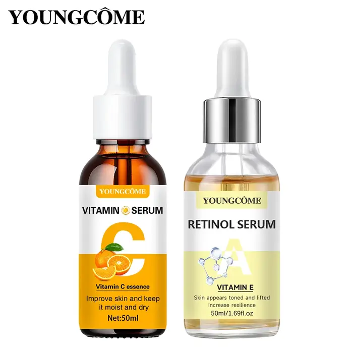 Sérum fortifié à la vitamine C et au rétinol