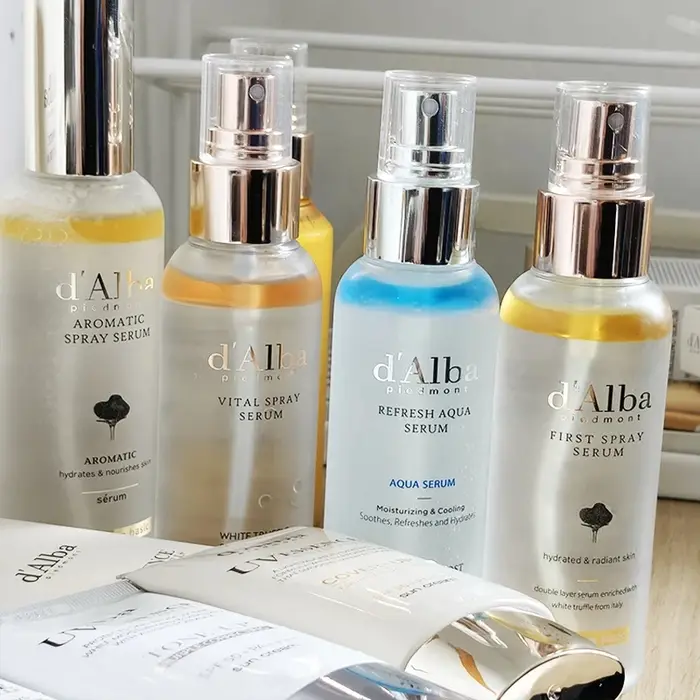 Marque la plus vendue Dalba Brand UV Essence Whitening White Truffle Sunscreen SPF50+ Hydratant Léger Rafraîchissant Doux