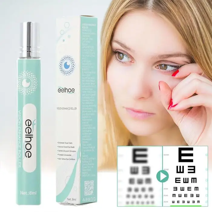 1-5PCS EELHOE Sérum Roll-on Améliorant la Vision, Soulage la Sécheresse, Améliore la Fatigue Oculaire, Maintient la Santé, Réduit l'Inconfort, Soin des Yeux à la Lutéine