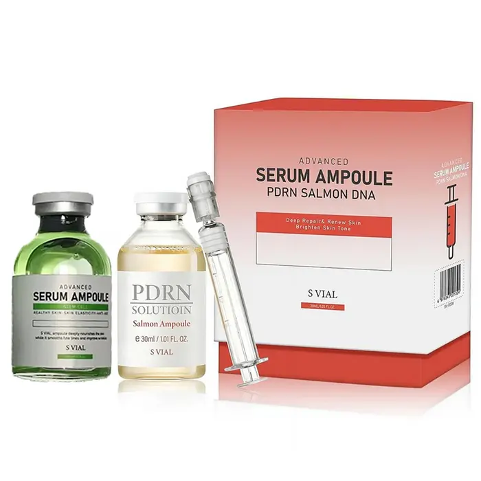 Sérum Facial PDRN ADN de Saumon – Nouvelle Ampoule Essentielle de Luxe Nourrissante