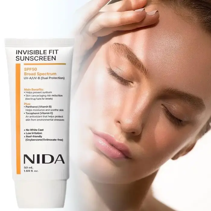 Crème pour les yeux NIDA Revive & écran solaire SPF50
