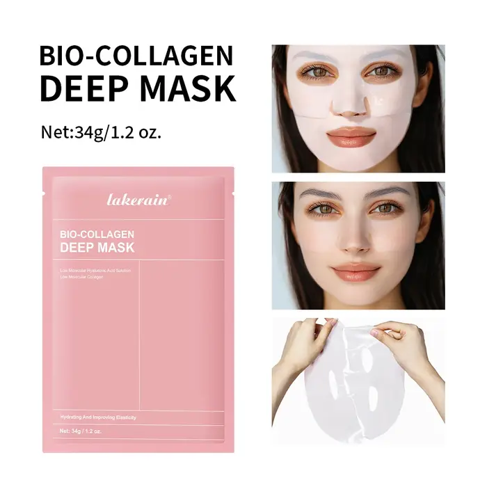 Bio-colagène véritable masque profond supplément collagène hydratant nuit masque hydrogel améliorati