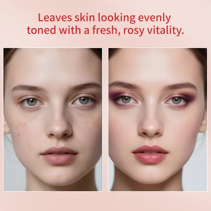 Crème solaire teintée - Crème BB rose clair avec SPF50