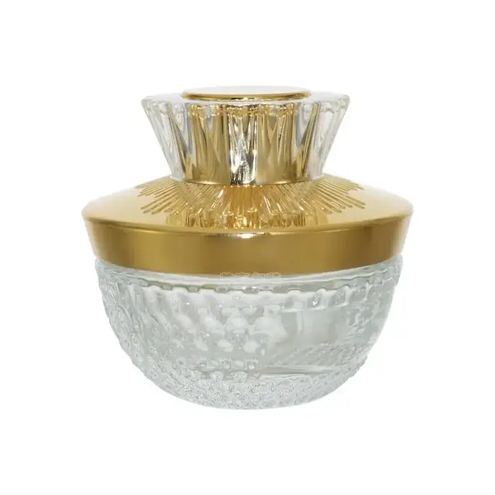 Pot de crème pour le visage en verre de luxe 50g