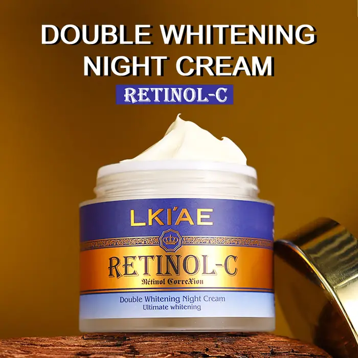 LKIAE crème visage jour et nuit d'escargot naturel et rétinol