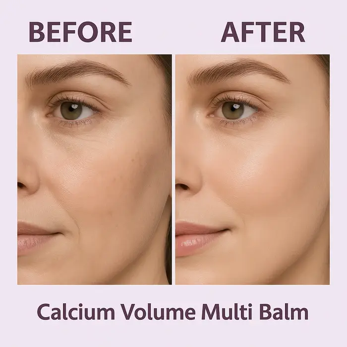 Baume multi-volume de calcium pour lisser les ridules