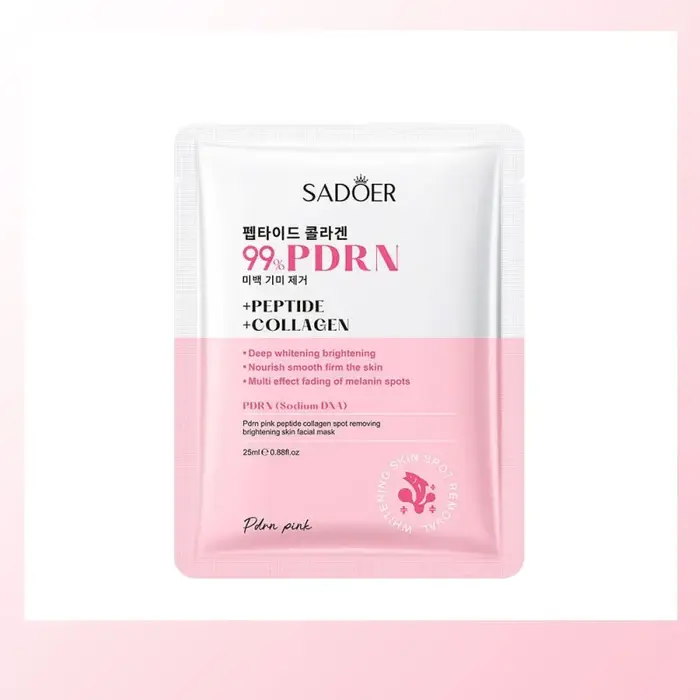 Masque PDRN Cpllagen Fdaed anti-rides hydratant pour le visage, effet peau de verre, élasticité, hyd