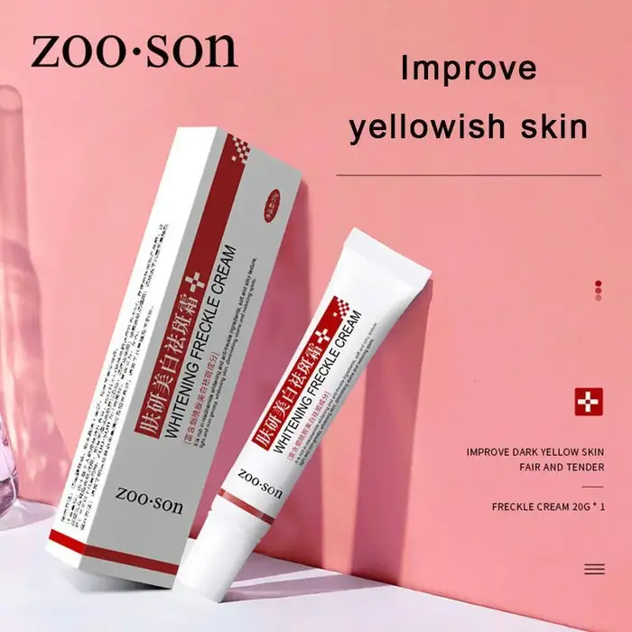 Crème blanchissante à la niacinamide pour le visage