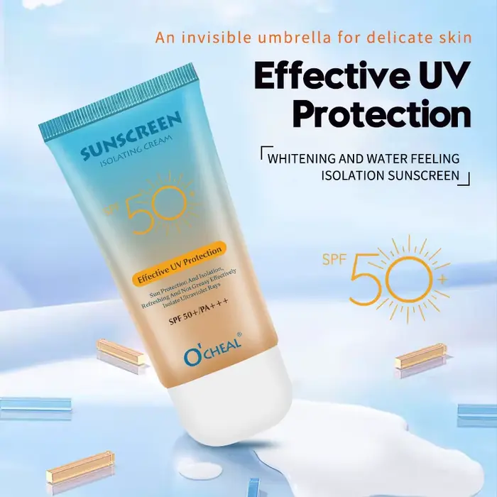 O'CHEAL 60g SPF50 + crème solaire hydratante
