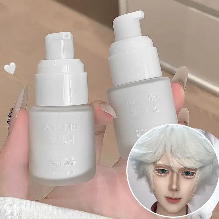 Fond de teint liquide blanc