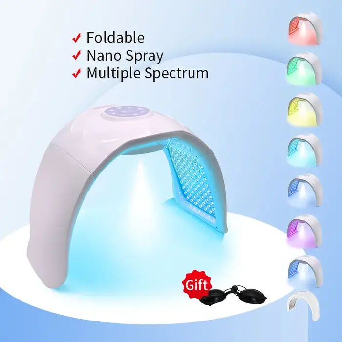 PDT Led masque Facial 8 couleurs Photon