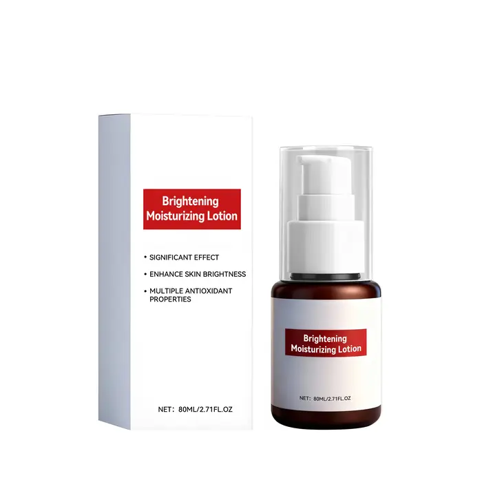 Lotion hydratante éclaircissante - Hydratation douce pour nourrir et illuminer la peau du visage, ap