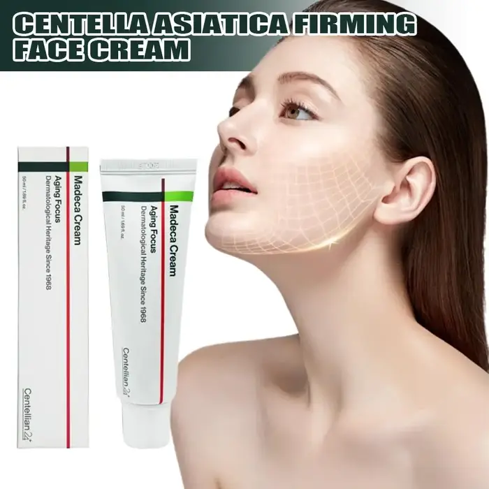 Crème Madeca Time Reverse 50ml, hydratant anti-âge, la centella asiatica apaise la peau, répare la barrière cutanée, soin coréen pour la peau