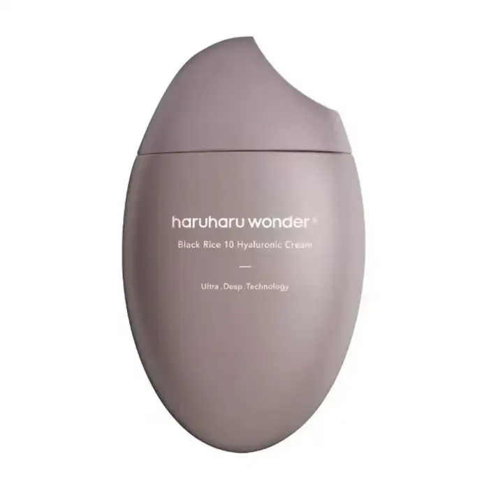 Essence de riz noir probiotique, acide hyaluronique, nettoyant doux pour le visage, renforce la barr