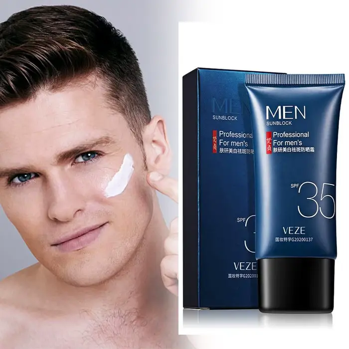 Crème solaire SPF 35 pour hommes