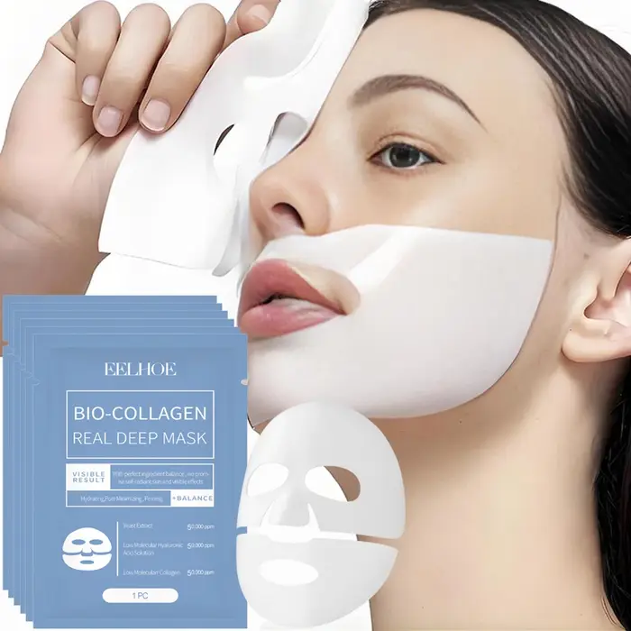 Masque facial au collagène Bio