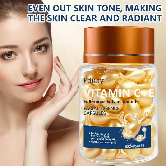 Capsules de sérum à la vitamine C+E