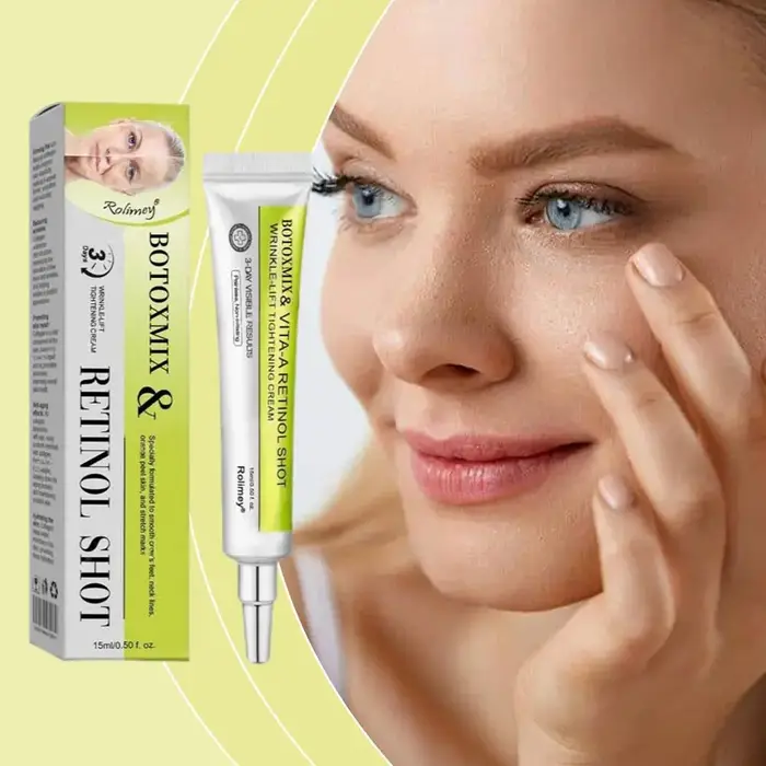 Crème anti-âge au rétinol pour femmes - Crème de nuit raffermissante