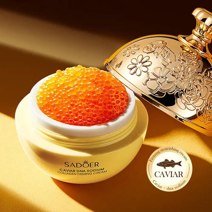 Crème de luxe à l'essence de caviar, élimination des rides, raffermissement du collagène, effet liftant, élasticité, soin de la peau du visage, cosmétiques coréens, 30g