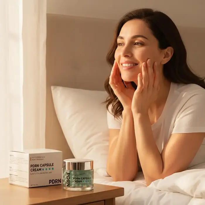 Nouvelle Crème Capsule PDRN aux Algues et Saumon 2026 – Lisse