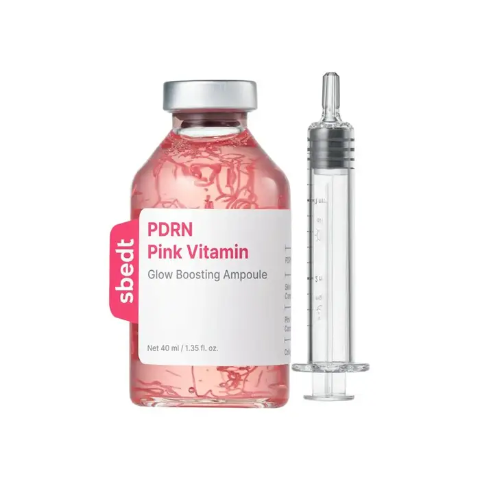 Sérum Brume Barrière de Collagène Profond Sbedt PDRN Ampoule Éclat Rose Vitamine Boostante Hydrate N