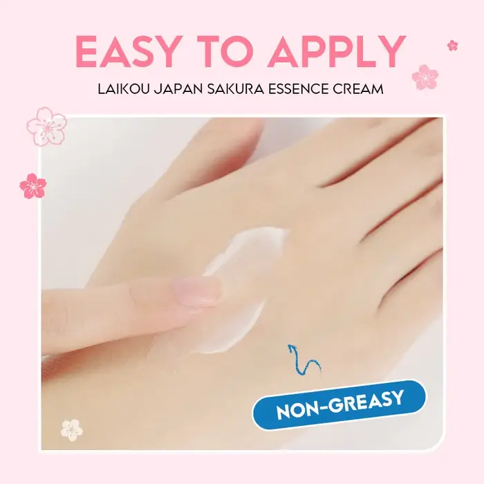 LAIKOU japon Sakura Essence crème pour le visage rides fleur de cerisier
