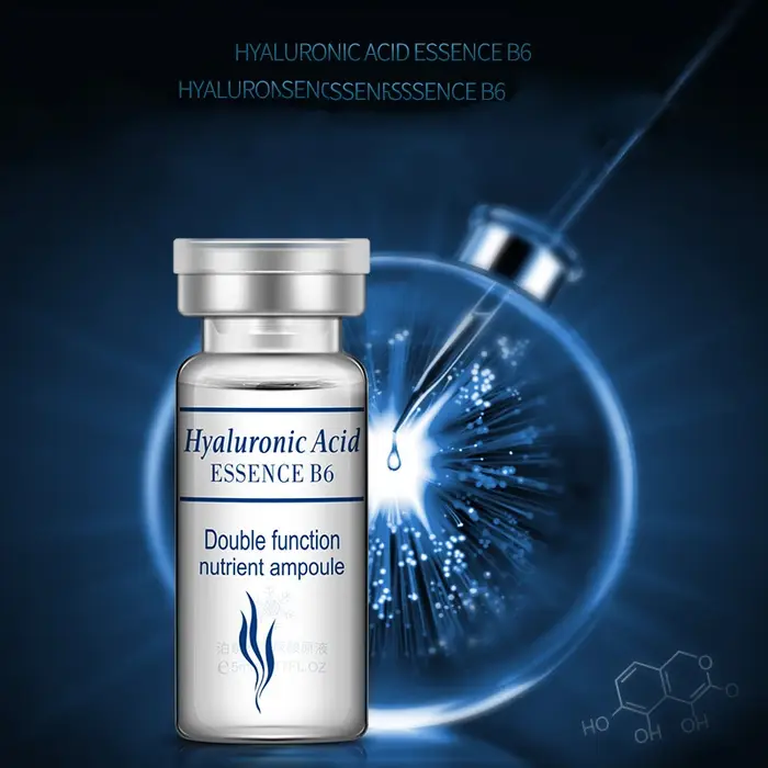 BIOAQUA 10 pièces/lot acide hyaluronique Essence soin de la peau sérum Anti-rides Anti-âge hydratant Double fonction ampoule nutriale