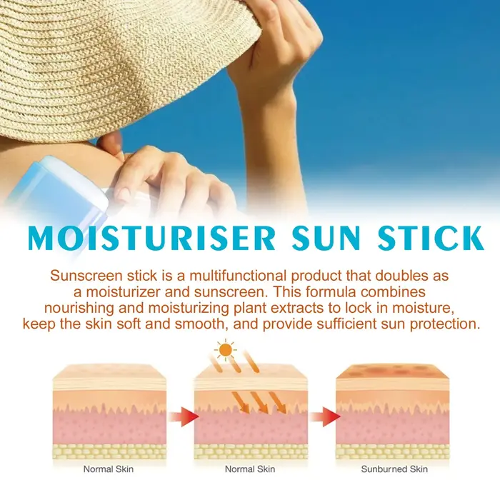 Bâton de crème solaire SPF 50 +