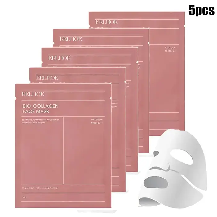Masque facial au collagène