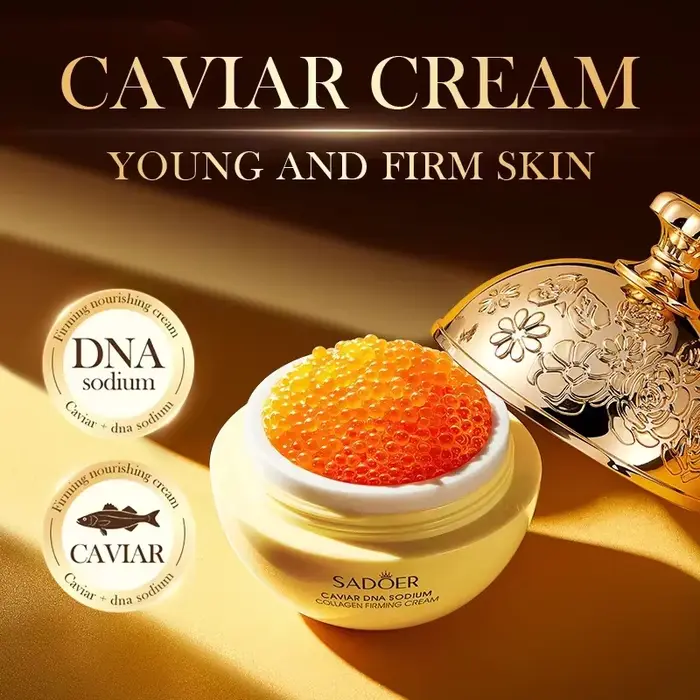 Crème Visage Raffermissante au Caviar Anti-Rides