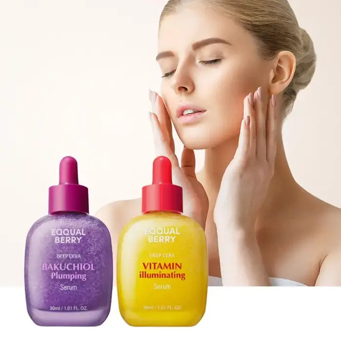Sérum repulpant coréen EQUALBERRY Bakuchiol-VITAMIN éclaircissant réduit les rides soulever la peau hydrate éclaircit