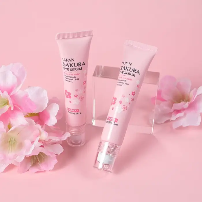 1/2PCS Sérum pour les yeux à la fleur de cerisier