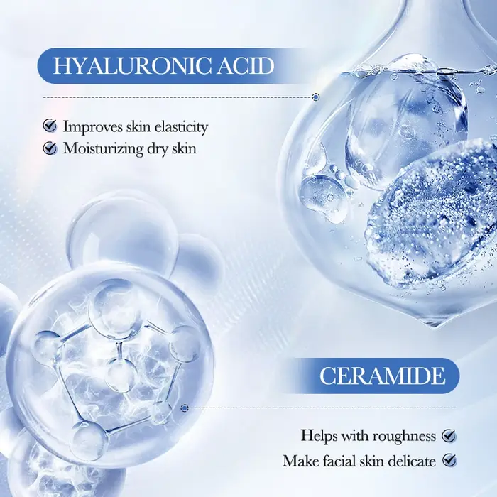 Sérum à l'acide hyaluronique et aux céramides BIOAQUA pour le visage