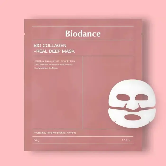Masque en patch bio-collagène coréen hydratant, régulateur de sébum, anti-rides, resserrant les pore