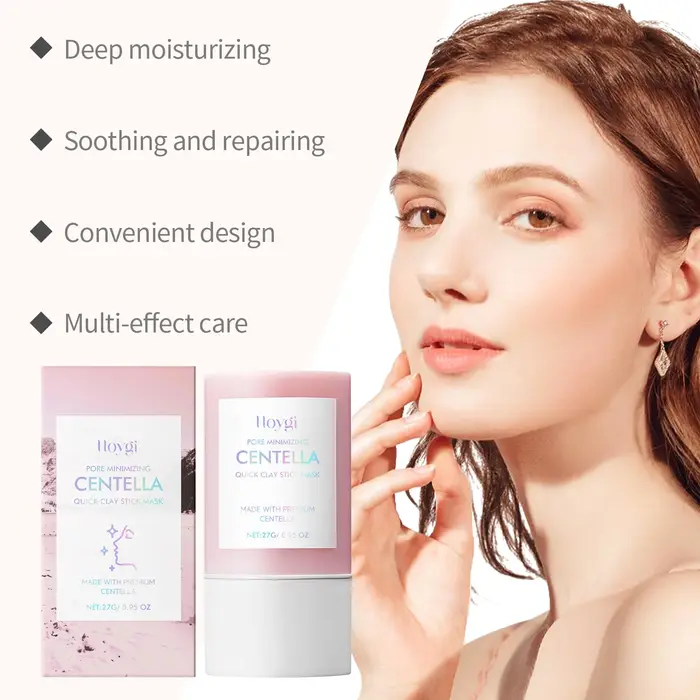 Masque en stick à l'argile de Centella pour le visage