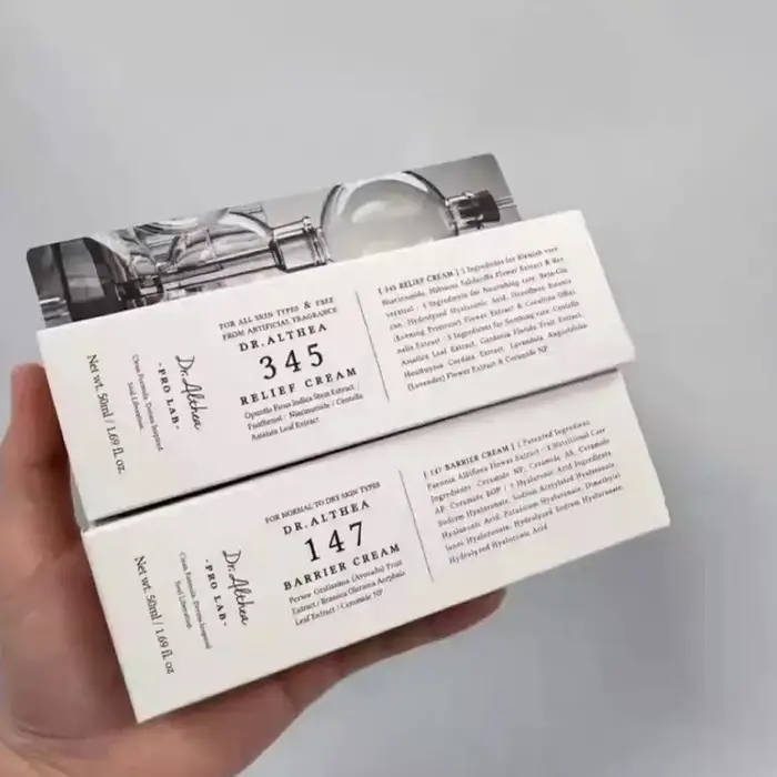 Crème hydratante apaisante quotidienne Dr.Althea 345 / Brume pour la réparation de la peau